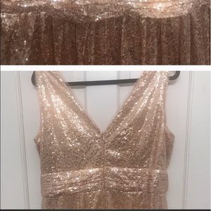 Sleeveless Maxi Evening Dress*Badgley Mischka Dupe